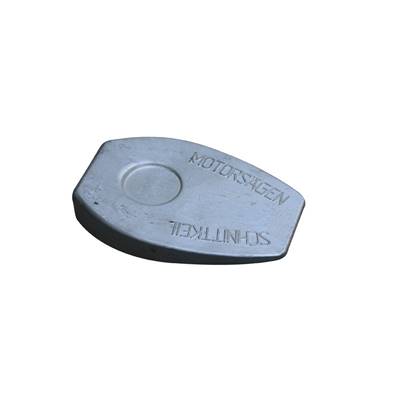 Coin d'abbatage aluminium de poche 14 cm