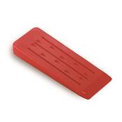 Coin en plastique rouge14 cm