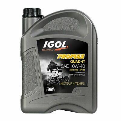 Bidon de 2 litres d'huile moteur Igol propuls quad 4T