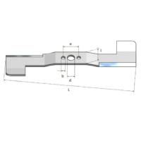 Lame GGP 63 cm pour EL63