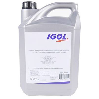 Bidon de 5 litres d'huile moteur IGOL Profil 4 temps SAE30