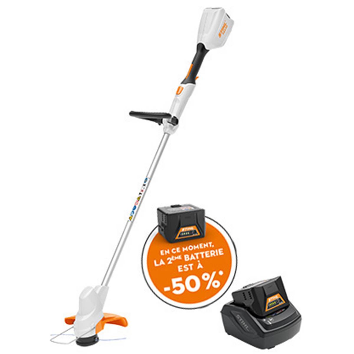 Coupebordures à batterie Stihl FSA56 pack Intensif