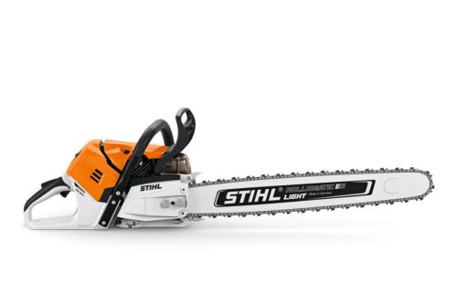 Tronçonneuse thermique Stihl MS500i guide Rollo ES Light de 50 cm