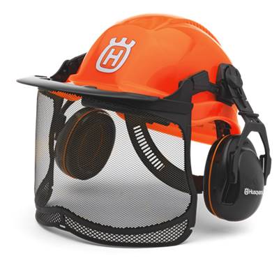 Casque forestier Husqvarna Functional fluo