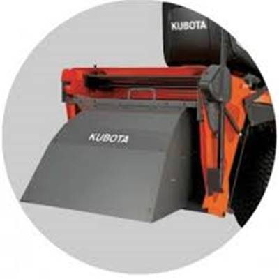 Déflecteur tôle pour Kubota GR1600 et GR2120.