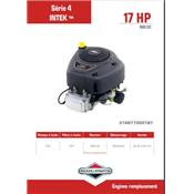 Moteur Briggs et Stratton Series 4 Intek 500 cc 31R9770121B5