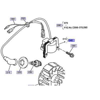 Bobine d'allumage éléctronique Kubota